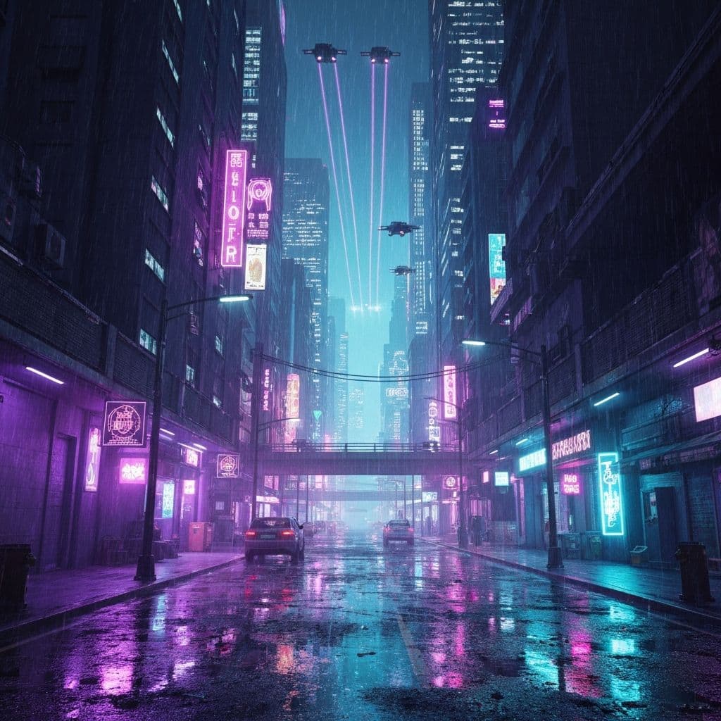 Sci-fi noir narrative